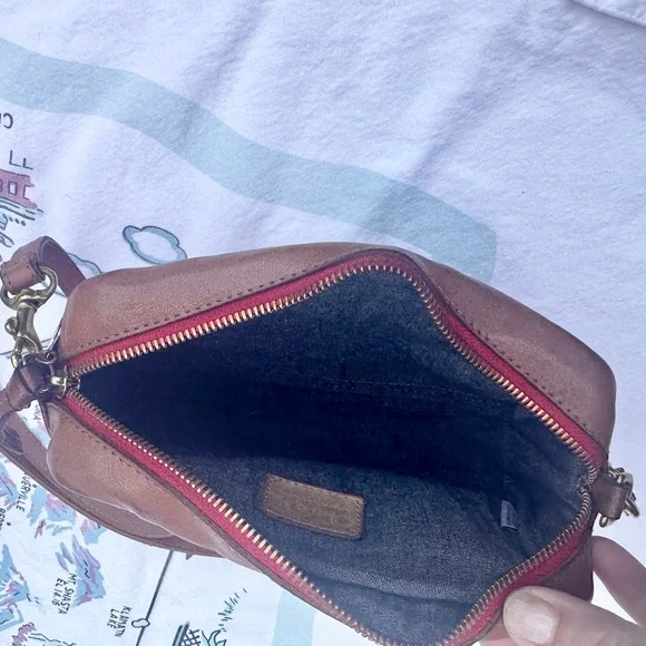 Clare V. MIDI SAC natural with stripes + strap - Picture 6 of 11